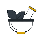Herbal ingredients icon