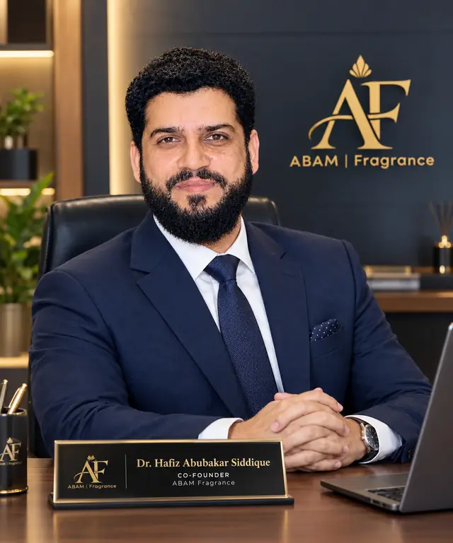 Dr. Hafiz Abubakar Siddique, Co-Founder of ABAM Fragrance
